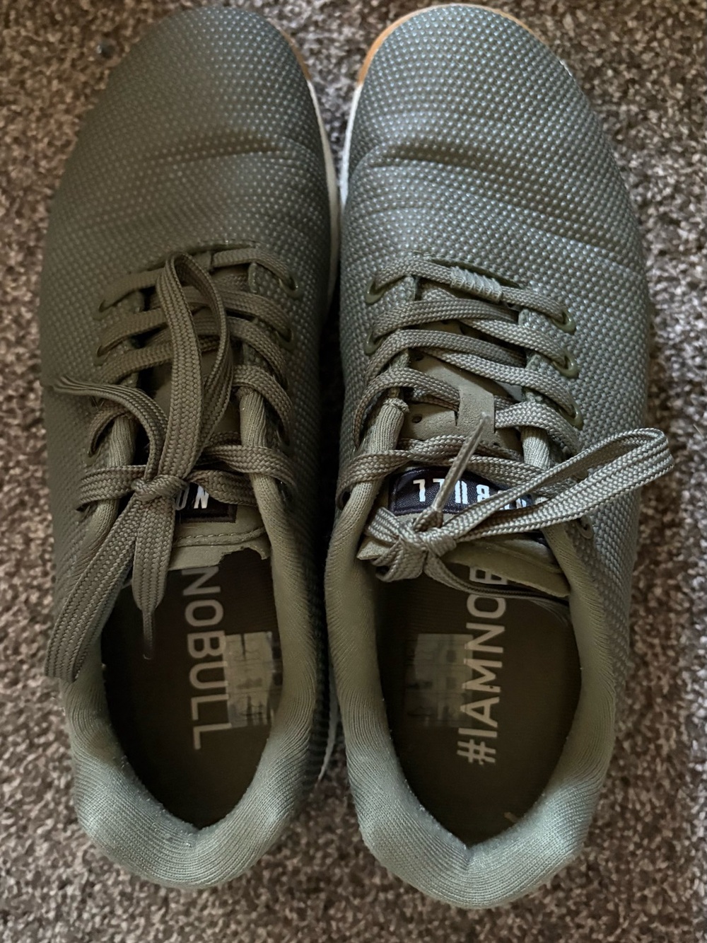 NOBULL women’s Olive Green outwork Shoes